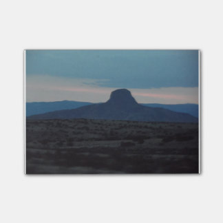 Verblaßte Ansicht Post-it Klebezettel