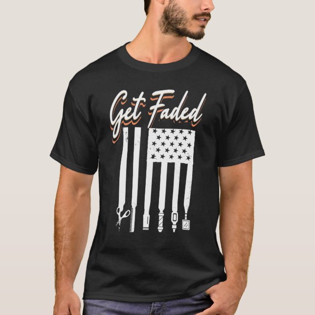 Verblasste Barriere 1 T-Shirt (Vorderseite)