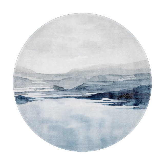 verblasste Horizonte II Schneidebrett (Vorderseite)