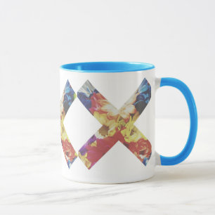 Verblaßte Pastellx-Tasse durch Megaflora Tasse