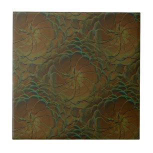 Verblaßte Rose Fliese