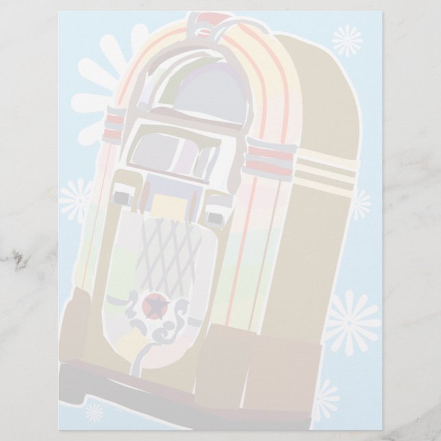 Verblasster Jukebox (Vorderseite)