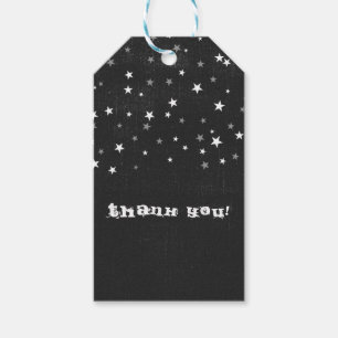 Verblasster schwarzer Jeans Stern Grunge Party Fav Geschenkanhänger