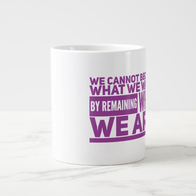 Verbleibende Tasse (Vorderseite)