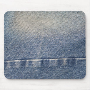 Verblendete Jeans / Denim Fabric Mousepad