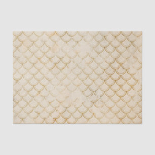 Verblendete Mermaid-Skala Dekoupage Tissue Seidenpapier
