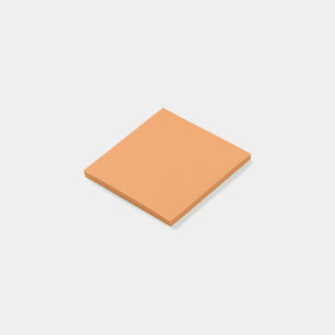 Verblendete Orange (feste Farbe)  Post-it Klebezettel