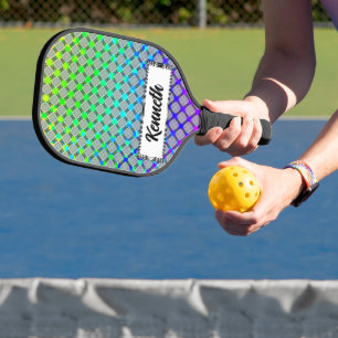Verblendetraster von Kenneth Yoncich Pickleball Schläger