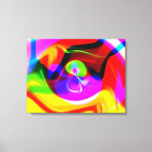 "verblüffender Vortex" überzogene Canvas Leinwanddruck