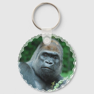 Verblüffter Gorilla Schlüsselanhänger