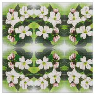 Verblühende Blüten Stoff