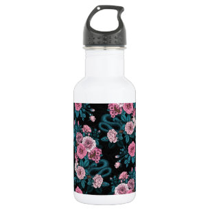 Verborgen in den Rose 2 Edelstahlflasche