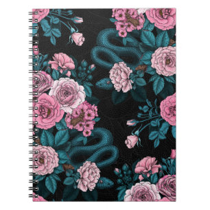 Verborgen in den Rose 2 Notizblock