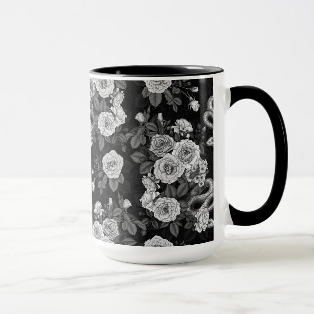 Verborgen in den Rose 3 Tasse (Rechts)