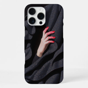 Verborgen Sternennacht-Hidschab-Handillustration iPhone 16 Pro Max Hülle