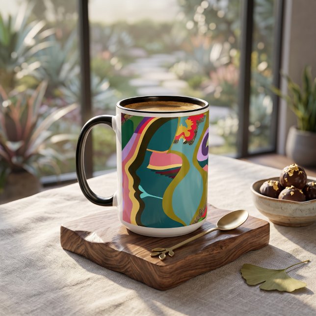 Verborgene Schritte Tasse (Von Creator hochgeladen)