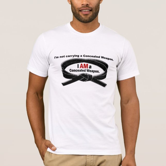 Verborgene Waffe 1 T-Shirt (Vorderseite)