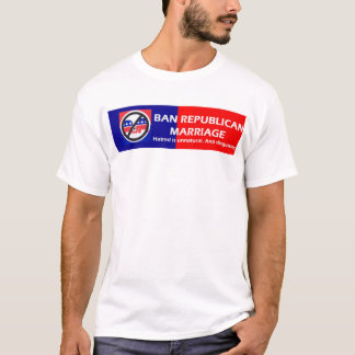 Verbot-Republikaner-Heirat T-Shirt