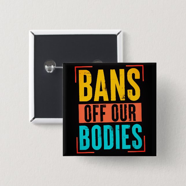Verbote unserer Organe, Protest-Taste Button (Vorne & Hinten)