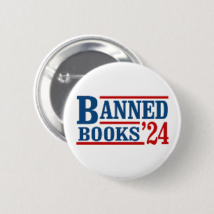 Verbotene Bücher 2024 Button
