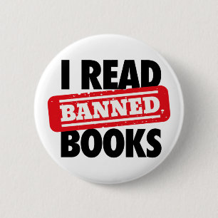 Verbotene Bücher lesen Button