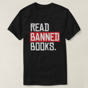Verbotene Bücher lesen T-Shirt