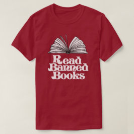 Verbotene Bücher lesen T-Shirt
