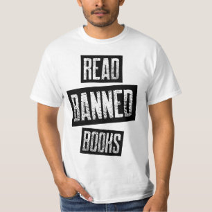Verbotene Bücher lesen T-Shirt