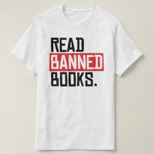 Verbotene Bücher lesen T-Shirt