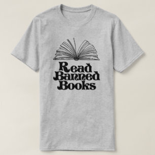 Verbotene Bücher lesen T-Shirt