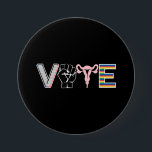 Verbotene Bücher Reproduktionsrechte BLM LGBTQ Button<br><div class="desc">Abstimmung verboten Bücher Reproduktionsrechte BLM politische Aktivitätenwahl LGBTQ</div>