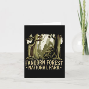 Verbotener Fangorn-Wald-Nationalpark Buchwürmer H Karte