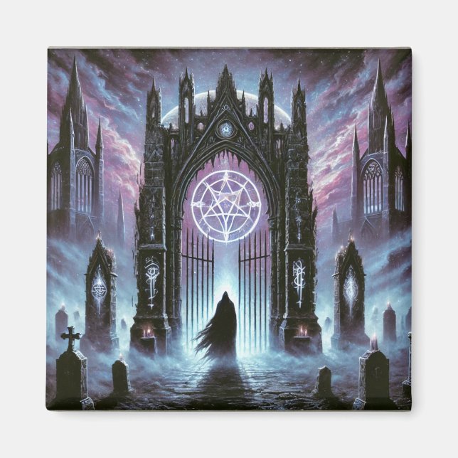 Verbotenes Tor Magnet (Vorne)