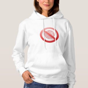 Verbotsschild für die Verwendung künstlicher Intel Hoodie