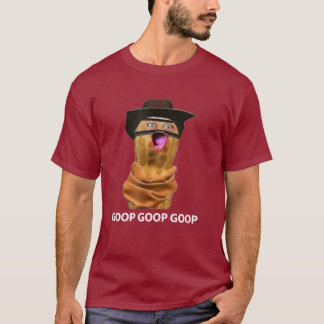 verbrannte Erdnuss-Klebstoff-Bungulator-Tee-T-Shir T-Shirt
