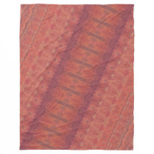 Verbrannte Orange II Fleece-Decke