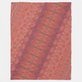 Verbrannte Orange II Fleece-Decke Fleecedecke