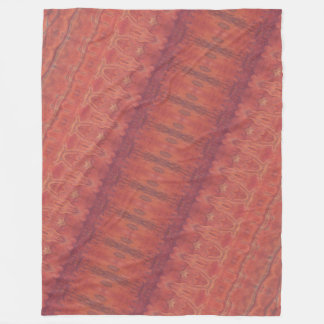 Verbrannte Orange II Fleece-Decke Fleecedecke