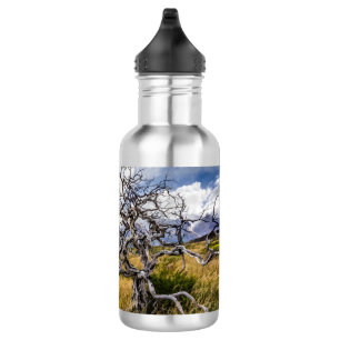 Verbrannter Baum, Torres del Paine, Chile Edelstahlflasche