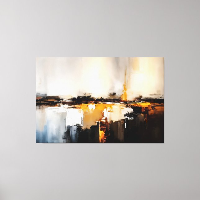 Verbrannter Horizont Leinwanddruck (Vorderseite)