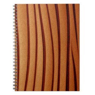 Verbranntes Ländliches Oranges Notizbuch Notizblock