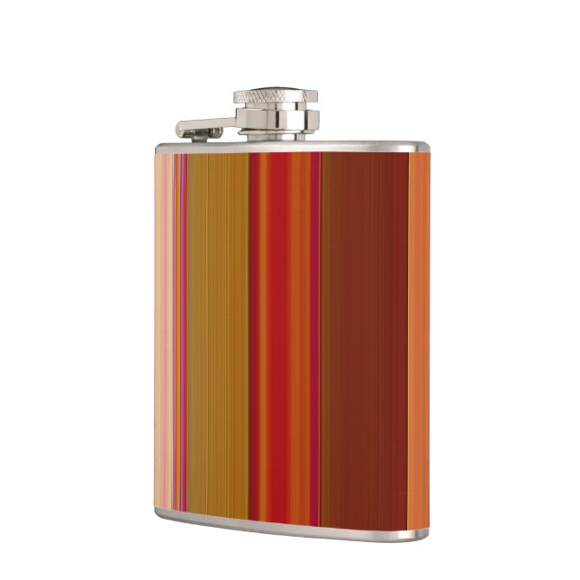 Verbranntes Orange Flachmann (Links)