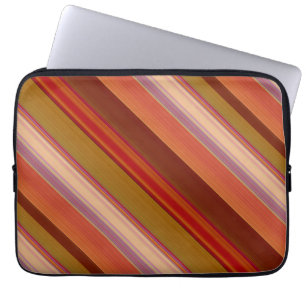 Verbranntes Orange Laptopschutzhülle