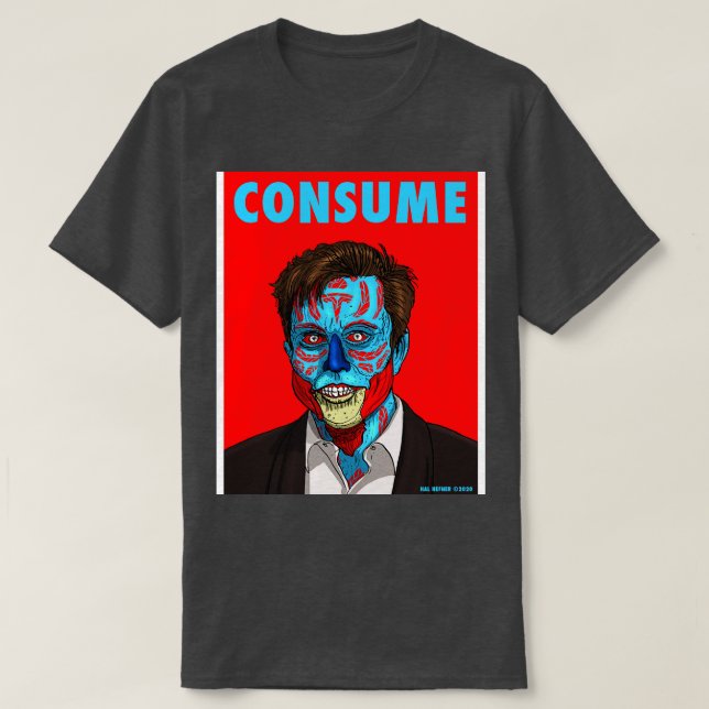 VERBRAUCHEN SIE DIE TECH-BRO T-Shirt (Design vorne)