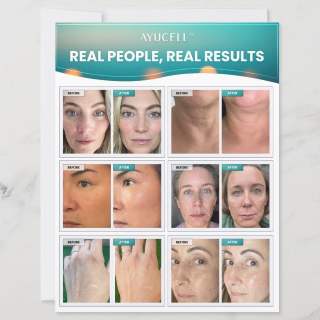Verbraucherübersicht - Real People, Real Results (Rückseite)