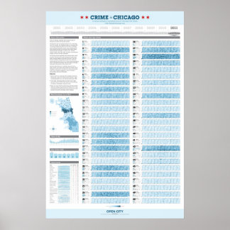 Verbrechen in Chicago 2011 Poster