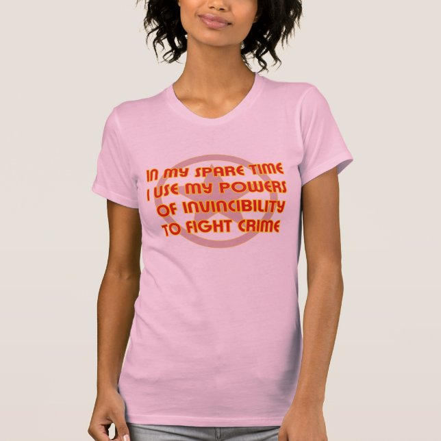 Verbrechen-Kämpfer T-Shirt (Vorderseite)