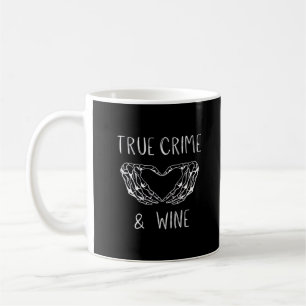 Verbrechen und Weinknöpfe Kaffeetasse