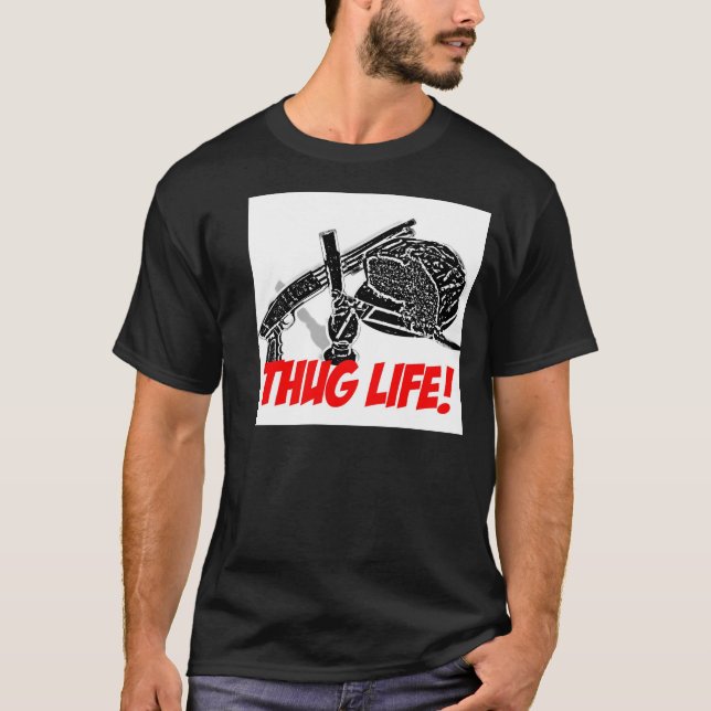 VERBRECHER-LEBEN SINSTYLE Rückseite T-Shirt (Vorderseite)