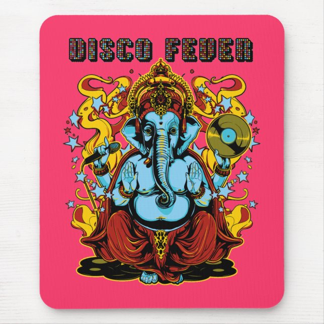 Verbrecherdiscoauflage Mousepad (Vorne)